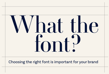 Handwritten typography that reads, 